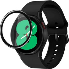 Yediseven Samsung Galaxy Watch 4 44MM Ekran Koruyucu 3D Kavisli Full Kaplama Pmma Pet