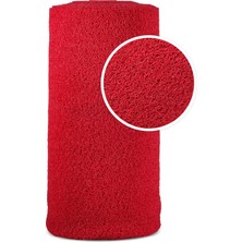 Edükkanım Kaydırmaz Kırmızı Karmaşık Paspas EN:120CM 120 x 50
