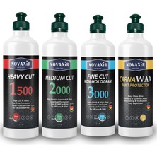 Novaxir Carnawax Boya Koruma Cila, 500ML, Ultra Parlak, Hidrofobik NVCWAX500