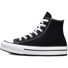 Converse Chuck Taylor All Star Eva Lift Canvas Platform Kadın Günlük Ayakkabı 272855C Siyah