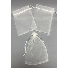 Yasin Boy Şeffaf Tül Kese 10 Adet (18*27 cm)