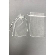 Hediyelik Boy Şeffaf Tül Kese 100 Adet (14*24cm)