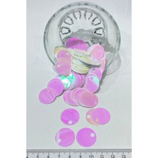 Beyaz Janjanlı Patik ve Çanta Pulu 20 mm