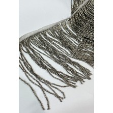 Boncuklu 15 cm Saçak Püskül