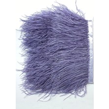 Açık Mor Deve Kuşu Tüyü 1 mt