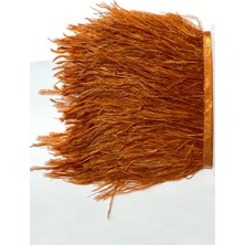 Kızıl Kahve Deve Kuşu Tüyü 1 mt