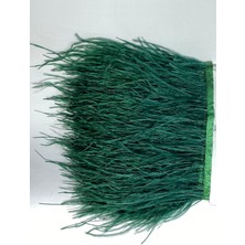 Zümrüt Yeşili Deve Kuşu Tüyü 1 mt