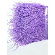 Lila Deve Kuşu Tüyü 1 mt