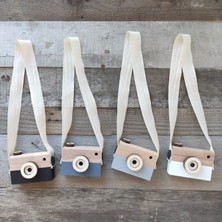 Baykuş Craft Mimarlık Ahşap Oyuncak Waldorf Fotoğraf Makinesi Eğitici Bebek Kamera Montessori 1 Adet