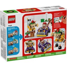 LEGO® KTYRA52 71431 Lego® Super Mario™ Bowser'ın Büyük Arabası Ek Macera Seti 458 Parça +7 Yaş