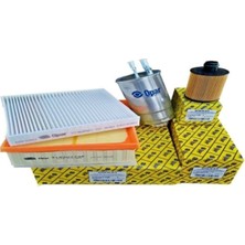 Fiat Opar Fiat Linea 1.6 Multijet KW77 Filtre Bakım Seti 4 LÜ Set 2007-2015