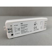 V1 LED Dimmer Anahtarı 12V 24V 36V 5V Dc - Karartma Kontrol Cihazı 1CH*8A 2.4ghz Rf