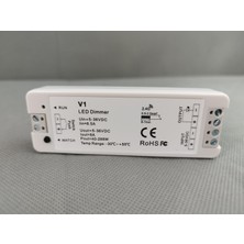 V1 LED Dimmer Anahtarı 12V 24V 36V 5V Dc - Karartma Kontrol Cihazı 1CH*8A 2.4ghz Rf