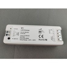 V1 LED Dimmer Anahtarı 12V 24V 36V 5V Dc - Karartma Kontrol Cihazı 1CH*8A 2.4ghz Rf