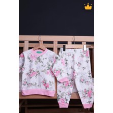Baby Hola 1-6 Yaş Unisex Kız Erkek Çocuk Pijama Takımı Ev Giyim Eşofman Takımı