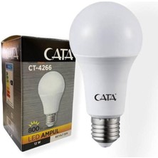 Cata 12 W 10 Adet Beyaz LED Ampül