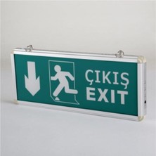 Cata CT-9167 Exıt Çıkış Armatürü Ledli 3 Saat Akülü