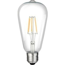 Cata CT-4353 8 W Uzun Flament Rustik LED Ampul 1080 Lümen CT-4353 Gün Işığı