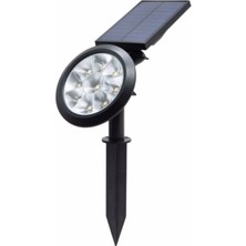 Cata Solar Şarjlı Kazıklı LED Bahçe Aydınlatma Armatürü 18 Watt CT-7320 Yeşil Işık