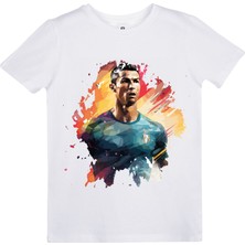 EZ Design Ronaldo Baskılı Tshırt
