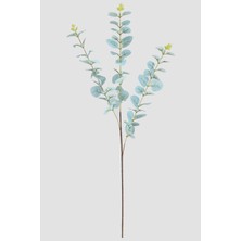 Yapay Çiçek Deposu Yapay Islak Okaliptus Dalı 82 cm Mavi