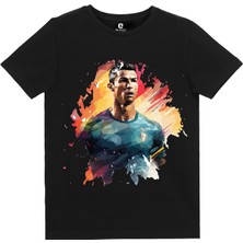 EZ Design Ronaldo Baskılı Tshırt