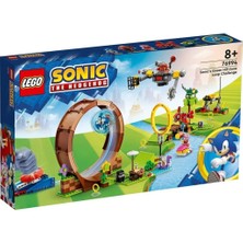 Toru Toys Parçalı Setler Sonic, Green Hill Zone Engelli Parkuru Parçalı Setler - 802 Parça