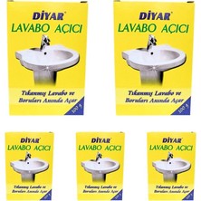 Diyar Lavabo Açıcı 100 Gr x 5 Adet