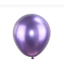Kalisan Mor Krom Balon (Aynalı Balon) 10 Adet