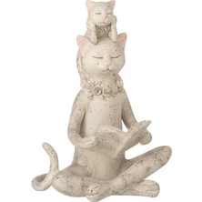 Laromita Decoration Kitap Kurdu 2'li Kedi Obje