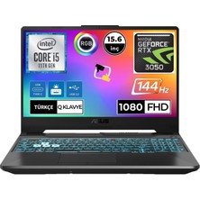 Asus Tuf Gaming F15 FX506HC Intel Core I5 11400H 8gb 512GB SSD RTX3050 Freedos 15.6" 144HZ Fhd Taşınabilir Bilgisayar Snertech Çanta Hediyeli