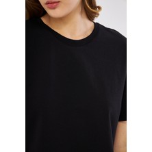 Charamela Basic Oversize Cropt-Shirt