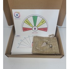 Meditasyon Dükkanı Pembe Kuvarspandül ve Kart Set