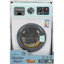 Melek Store  3009 Hommy Sesli ve Işıklı Yeşil Çamaşır Makinesi **oyuncak**