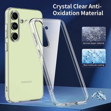 MobaxAksesuar Samsung Galaxy A55 5g Kılıf Şeffaf Silikon Hibrit Case Kapak