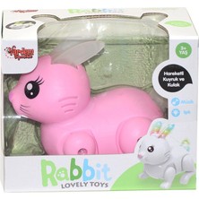 LZH-99777-1  Sesli ve Işıklı Sevimli Tavşan