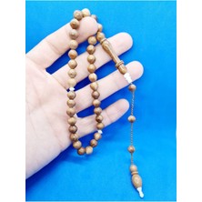 Doğal Taş Dünyası Kuka Ağacı & Kemik Sistemli 8 mm Tesbih