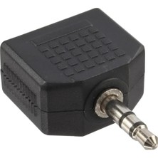 3.5 mm Stereo Erkek/3.5 mm 2 Dişi Çevirici Jack