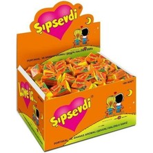 Şıpsevdi Sakız Portakal ve Ananas Aromalı x 100 Adet