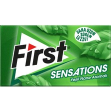 First Sensations Yeşil Nane Aromalı Sakız x 12 Adet