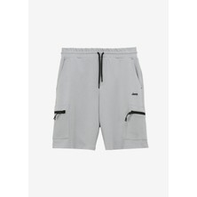 Jeep Gri Erkek Sweat Şort J4SM-SHT7214