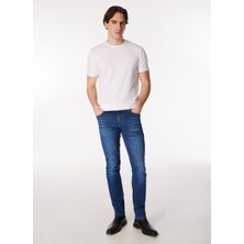 Altınyıldız Classics Bisiklet Yaka Beyaz Erkek T-Shirt 4C4800000012