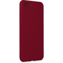 Newface Iphone 7 Plus Kılıf Premium Rubber Silikon - Bordo 327107