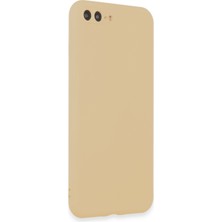 Newface Iphone 8 Plus Kılıf Premium Rubber Silikon - Gold 327107