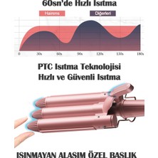 Hairens HRS-190 Wag ve Su Dalgası Saç Maşası 25MM