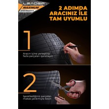 Kepmorpho Audi A3 Serisi 4d Havuzlu Oto Paspas Maximum Serisi Kesilebilir Model Siyah