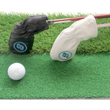 Praise6 Golf Demir Kapakları Golf Baş Kapakları Numara Etiketli Golf Demir Kapakları Golf Oynamayı Seven Insanlara Uygun En Iyi Hediye Beyaz (Yurt Dışından)