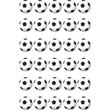 Praise6 30PACK Mini Futbol Stres Topu Spor Stres Topu Parti Küçük Köpük Futbol Topu Çocuklar Için Stres Giderici Gevşeme Partisi (Yurt Dışından)