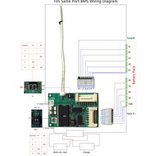 Praise6 Li-Ion Pil Bms 12V-52V 30A Aynı Bağlantı Noktası 18650 Pil Paketi Denge Koruma Kurulu Rv Büyük Kamyonlar Için MKBMS,8S-14S (Yurt Dışından)