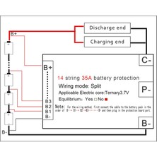 Praise6 14S 52V 35A Koruma Levhası Li-Ion Lipolimer Pil E-Bike Escooter Için Bms Pcb Kartı (Yurt Dışından)